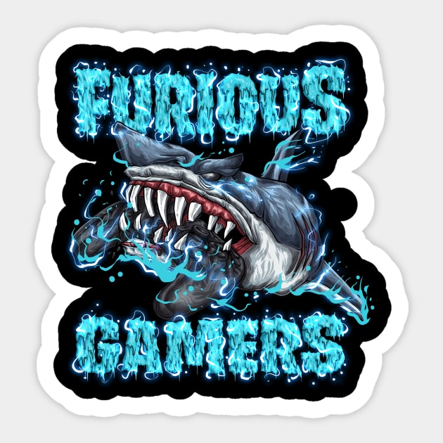 FURIOUS GAMERS 04 Sticker by e-one ink